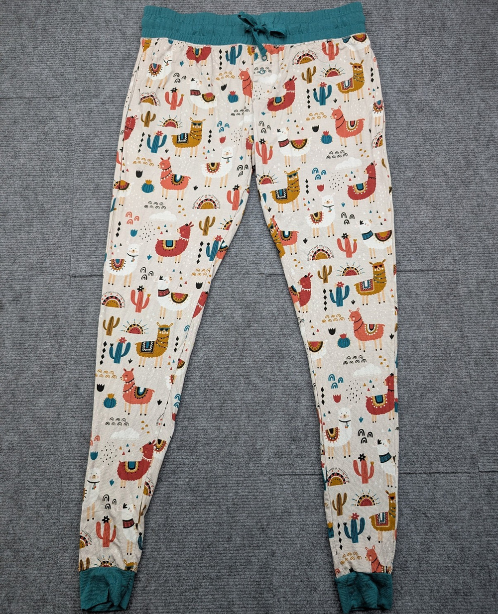 Little Sleepies Joggers Womens XS Pajama Sleepwear Bamboo Southwestern Novelty